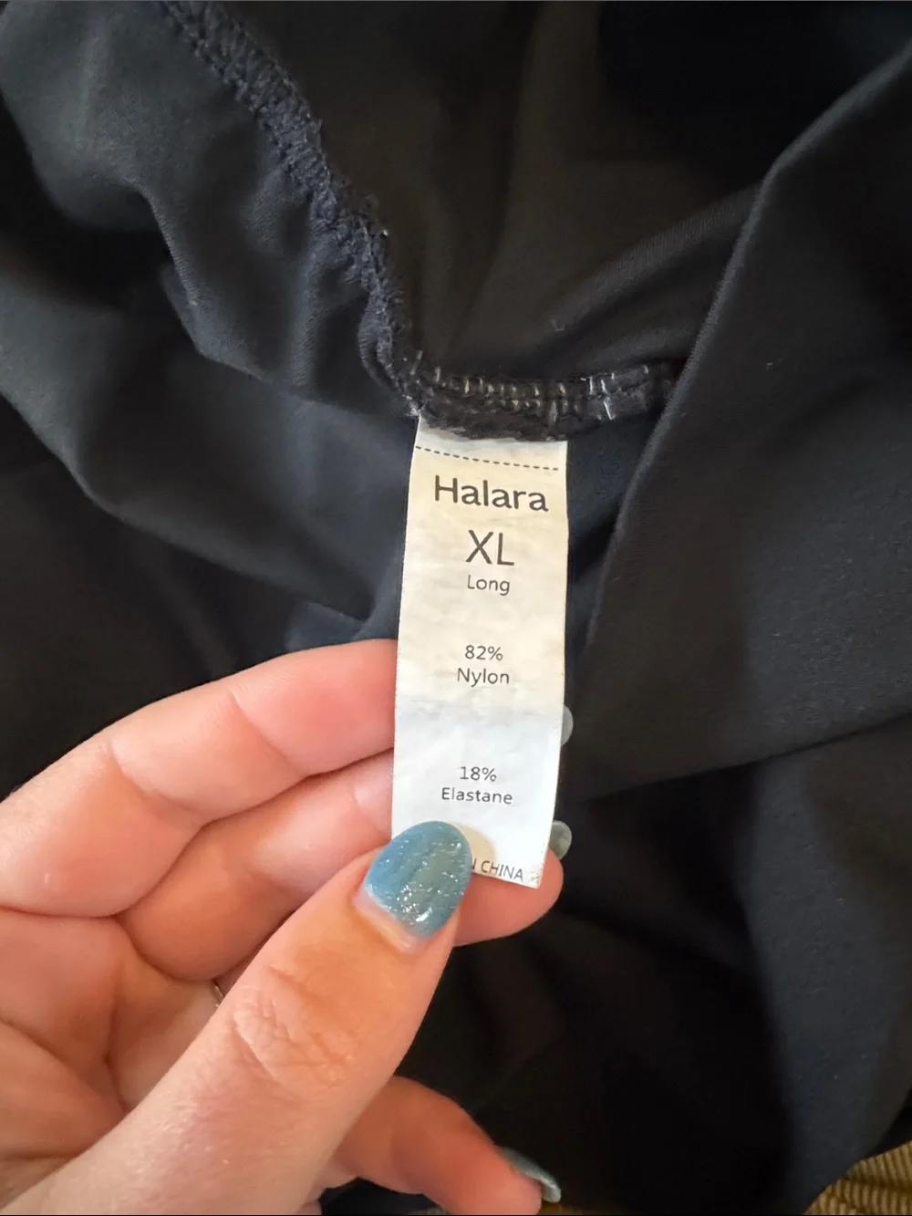 HALARA High-Waist Flowy Athletic Shorts in Black